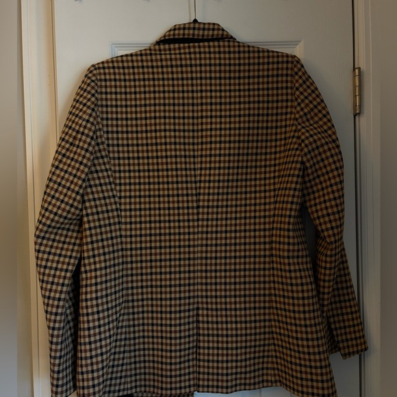 Zara Fall Houndstooth Blazer - Picture 5 of 7
